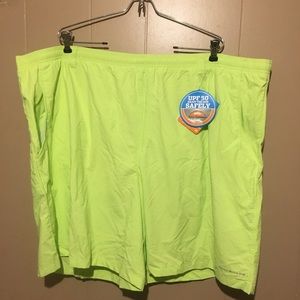 Columbia Men's Backcast III 8in Fishing Short - mens 4X 
Yellow
Omnishade 
New